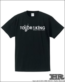 画像1: TODOROKING- Tシャツ（ブラック）