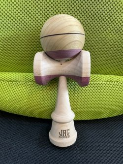 画像1: JAC KENDAMA 10TH ANNY KEYAKI PURPLE QT MAPLE KEN